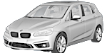 BMW F45 P0043 Fault Code